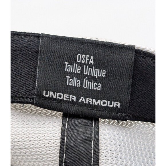 Under Armour USA Hat Snapback Red White Blue Patriotic Outdoor OSFM Cap Faded - Picture 5 of 5